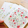 Wildflowers Notecard Pack, thumbnail 4 of 10