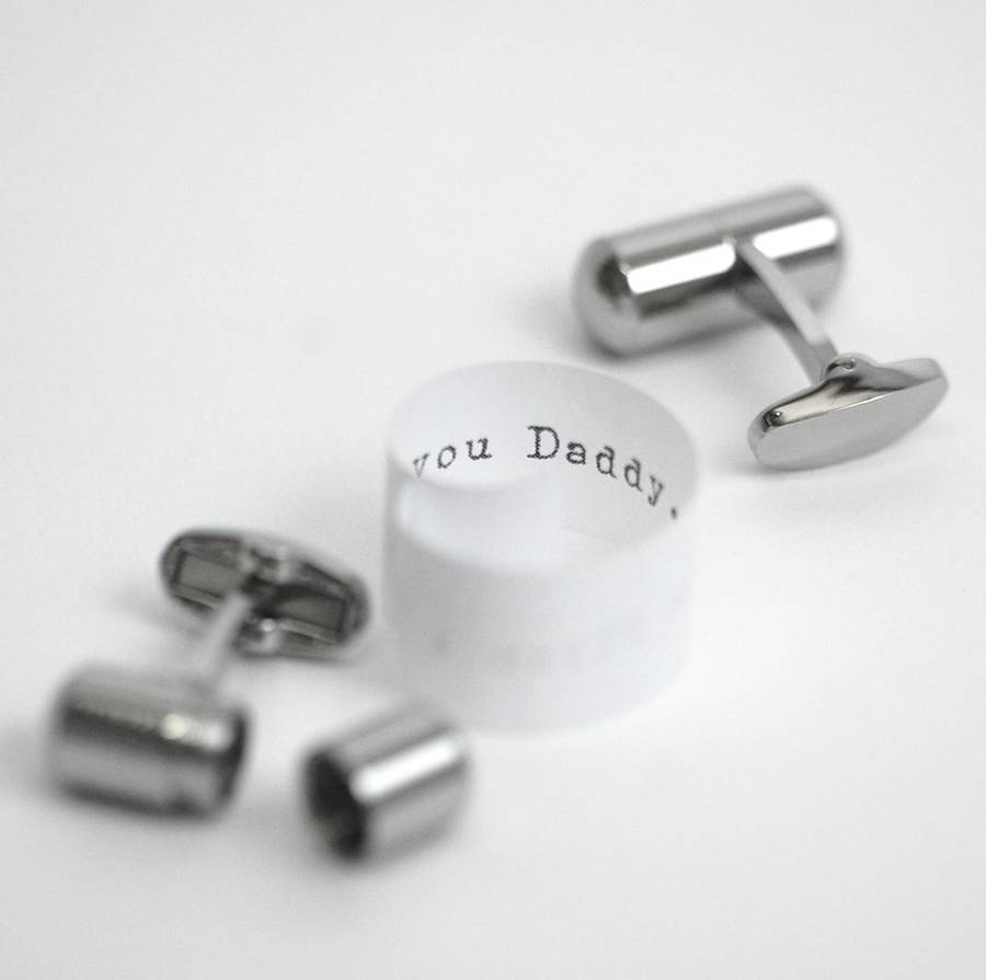 Image of Secret Message Cufflinks