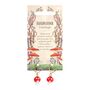 Toadstool Dangle Earrings, thumbnail 3 of 4