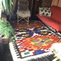 Pumpkin Spice And Everything Nice Hand Woven Wool Rug, thumbnail 4 of 12