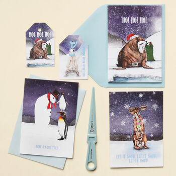 Winter Wonderland Christmas Card Pack, 3 of 8