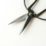 Traditional Black Iron Scissors, thumbnail 3 of 4