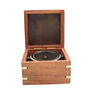 Personalised Heritage Gimbal Compass Gift With Wooden Box, thumbnail 8 of 12