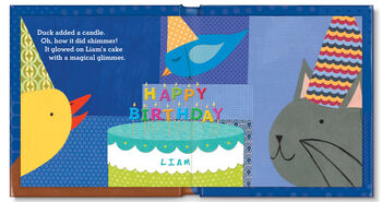 Baby's First Birthday For Boys Personalised Book, 9 of 11