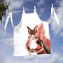 Inky Squirrel Child's Apron, thumbnail 4 of 6
