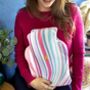 Personalised Initial Soft Hot Water Bottle Gift For Her, thumbnail 6 of 7