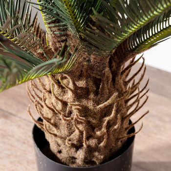 Faux Potted Cycad Palm Tree Plant, 4 of 7