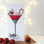 Christmas Cocktail Christmas Card, thumbnail 1 of 1