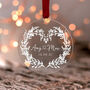 Personalised Christmas Bauble Gift For Couples, thumbnail 5 of 8