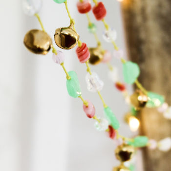 Garland, Gold Bells And Beads, 2 of 4