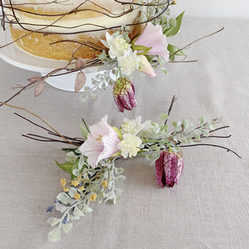 Wildflower Faux Floral Cake Decorations, 3 of 3