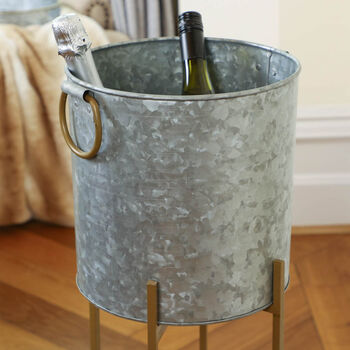 Celebration Standing Ice Bucket With Tray, 5 of 7