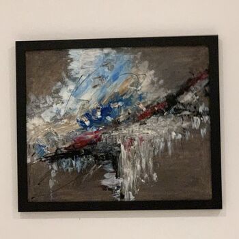 Palette Knife Expressive Abstract Painting | Framed, 3 of 5