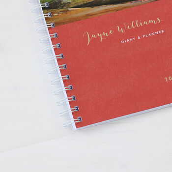 Personalised 2024 Diary For Flower Lovers, 4 of 4