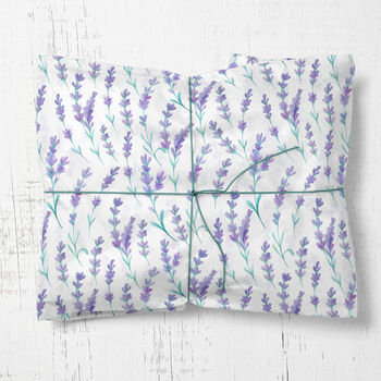 Lavender Wrapping Paper Roll / Folded, 2 of 3