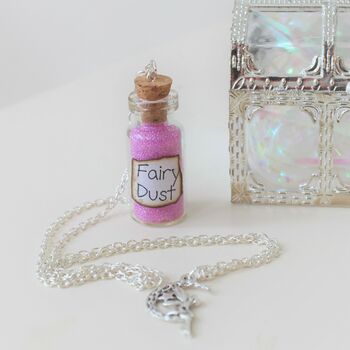 Fairy Dust Silver Charm Necklace, 2 of 4