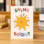 Shine Bright Celebration Greeting Card, thumbnail 2 of 3
