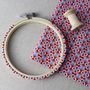 Decorated Embroidery Hoop. Liberty's Of London Hoop, thumbnail 4 of 7