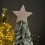 Green Felt Christmas Tree With Star Decoration Large, thumbnail 3 of 3