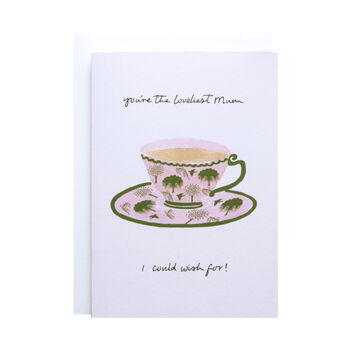 Tea Cup Mothers Day Card, 2 of 3