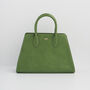 Green Garden Floral Structured Tote Bag Medium, thumbnail 4 of 8