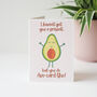 Funny Avocado Birthday Card, thumbnail 3 of 4