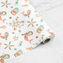 Mermaid Starfish Wrapping Paper Roll Or Folded, thumbnail 3 of 3