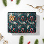Luxury Christmas Foliage Wrapping Paper, thumbnail 1 of 5