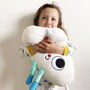 Giant White Cloud Super Soft Toy Cushion, thumbnail 1 of 3