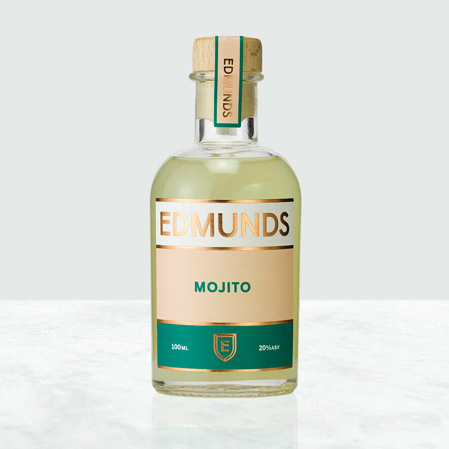 Mojito Handcrafted Bottled Cocktail By Edmunds Cocktails