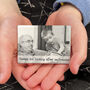Grandfather Father's Day Photograph Ceramic Magnet, thumbnail 1 of 2