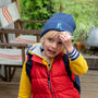 Junior Personalised Embroidered Beanie Hat, thumbnail 1 of 8