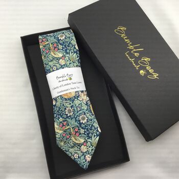 Liberty Of London Tana Lawn Hand Stitched Neck Tie, 8 of 8