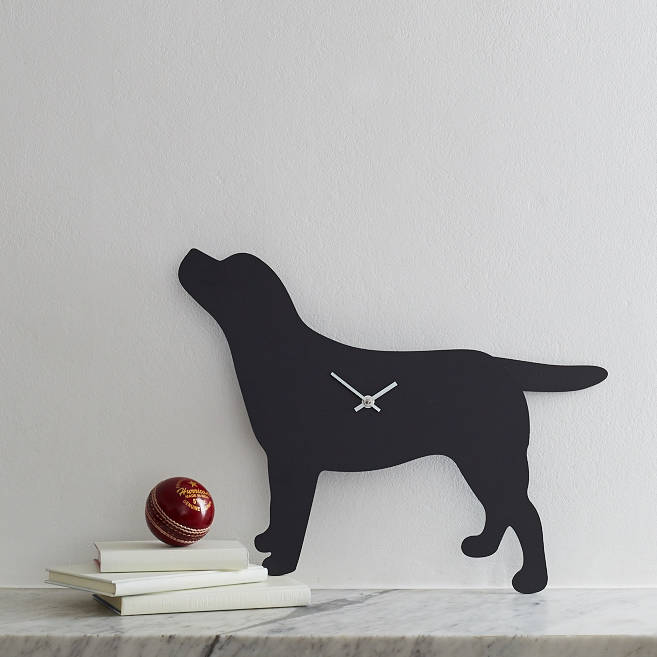 Labrador Clock With Wagging Tail, 1 of 6