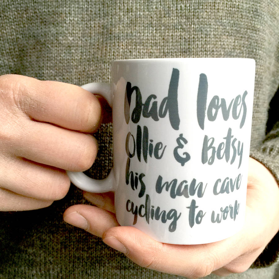 Personalised 'Loves' Mug For Him By Pickle Pie Gifts