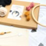 Penguin Punch Needle Diy Beginner Embroidery Kit, thumbnail 5 of 7