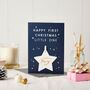 Baby's First Christmas Celestial Decoration Card, thumbnail 1 of 5