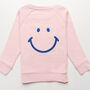 'Happy' Embroidered Children's Sweatshirt, thumbnail 10 of 12