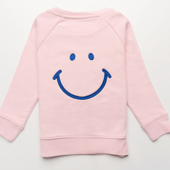 'Happy' Embroidered Children's Sweatshirt, 10 of 12