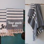 Personalised Cotton Beach And Yoga Towel, thumbnail 6 of 11