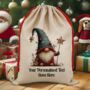 Personalised Christmas Gonk Gnome Gift Sack, thumbnail 12 of 12
