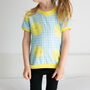 Organic Baby And Child Sunshine Print T Shirt, thumbnail 3 of 3