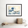 Hokusai Great Wave Off Kanagawa Japan Tsunami Art Print, thumbnail 2 of 3