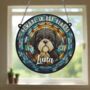 Shih Tzu Black And White Memorial Suncatcher, thumbnail 6 of 6