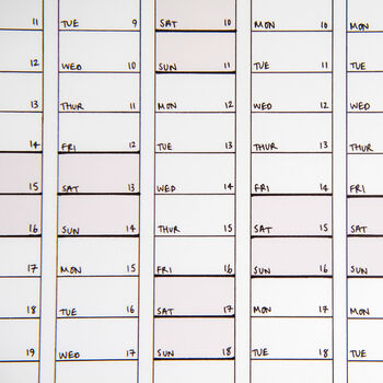 2023 Year Planner B+W, 4 of 8