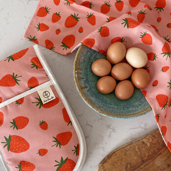 Strawberry Oven Gloves, 4 of 5