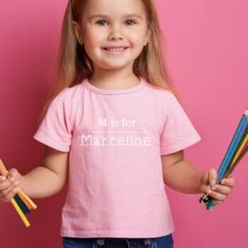 Personalised Back To School T Shirt, 4 of 6