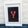 Lobster Art Print, thumbnail 1 of 5