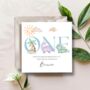 Dinosaurs 1st Birthday Card, First Birthday Card For Son, Nephew, Any Relationship, thumbnail 2 of 3