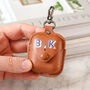 Personalised Air Pods Soft Faux Leather Case Gift, thumbnail 1 of 7